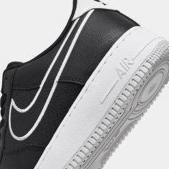 Nike Air Force 1 '07 Black / Photon Dust - White -Sports Fashion Clothing Store FJ4211 001 nike air force 1 07 black photon dust white 3