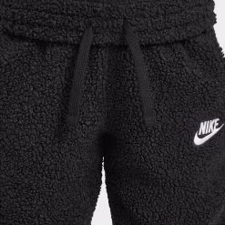Nike Junior Boys' Club Fleece Winterized Pants / Black -Sports Fashion Clothing Store FJ6021 010 nike junior boys club fleece winterized pants black D