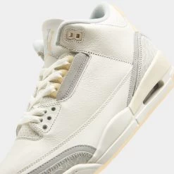 Jordan 3 Retro Craft Ivory / Grey Mist - Cream -Sports Fashion Clothing Store FJ9479 100 P3