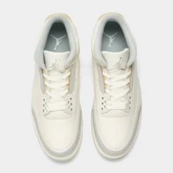 Jordan 3 Retro Craft Ivory / Grey Mist - Cream -Sports Fashion Clothing Store FJ9479 100 P5