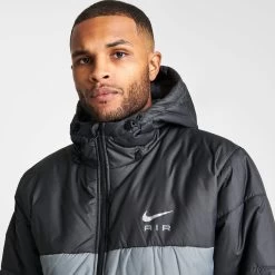 Nike Air Synthetic-Fill Jacket Cool Grey / Anthracite - Metallic Silver -Sports Fashion Clothing Store FN0251 065 M5