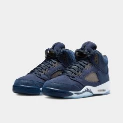 Jordan 5 Retro SE GS Midnight Navy / Black - Football Grey -Sports Fashion Clothing Store FN5452 400 P2