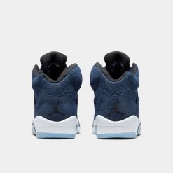 Jordan 5 Retro SE GS Midnight Navy / Black - Football Grey -Sports Fashion Clothing Store FN5452 400 P4