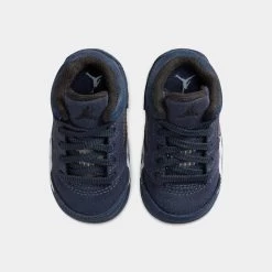 Jordan 5 Retro SE TD Midnight Navy / Black - Football Grey -Sports Fashion Clothing Store FN5454 400 P5