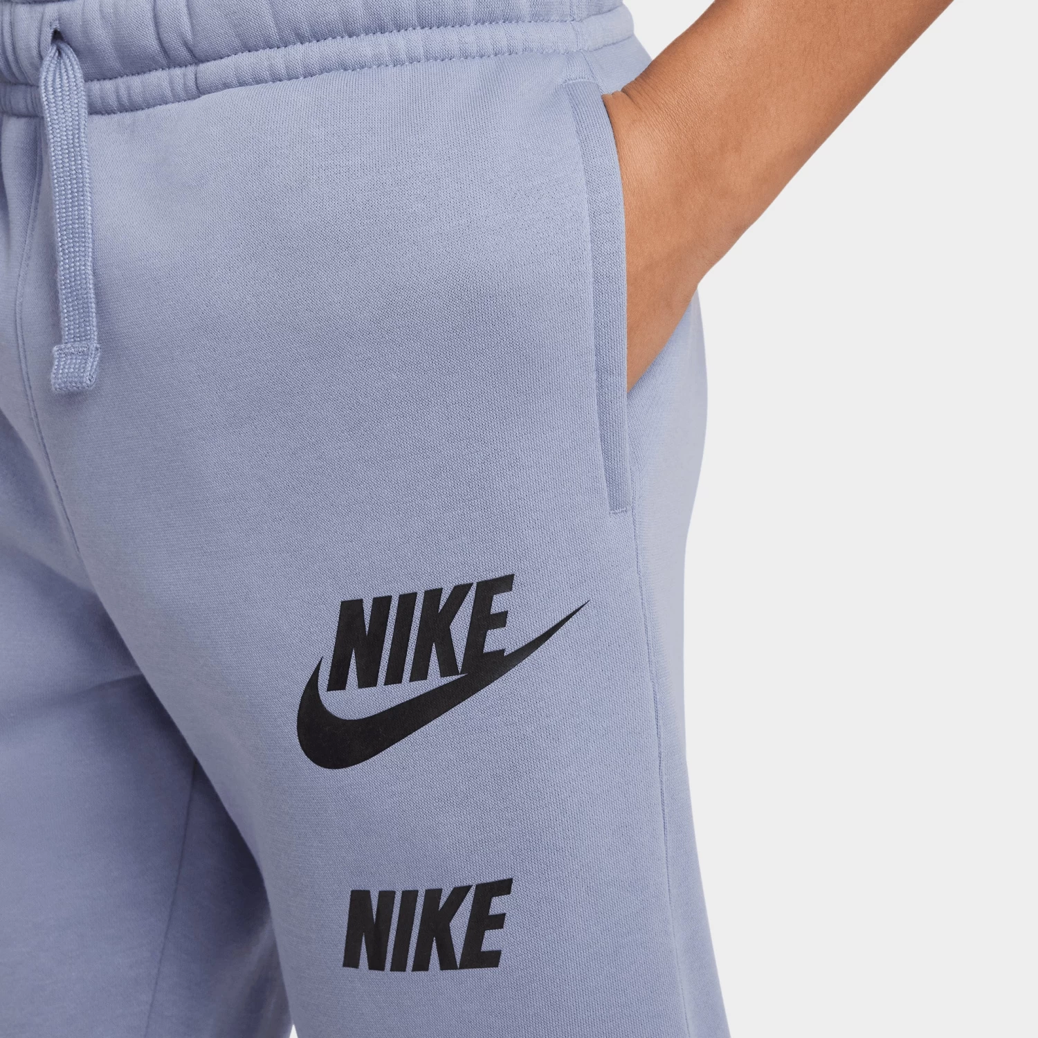 Nike Sportswear Junior Boys' Fleece Cargo Pants / Ashen Slate - Image 3