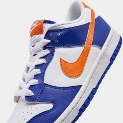 Nike Dunk Low GS Blue Joy / White - Bright Mandarin -Sports Fashion Clothing Store FN7783 400 P3
