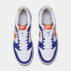 Nike Dunk Low GS Blue Joy / White - Bright Mandarin -Sports Fashion Clothing Store FN7783 400 P5