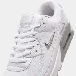 Nike Air Max 90 White / Photon Dust - Light Smoke Grey -Sports Fashion Clothing Store FN8005 100 P3