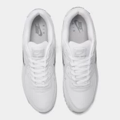 Nike Air Max 90 White / Photon Dust - Light Smoke Grey -Sports Fashion Clothing Store FN8005 100 P5