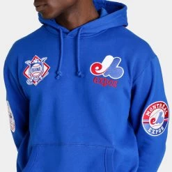 Mitchell & Ness Expos City Collection Pullover Hoodie / Royal Blue -Sports Fashion Clothing Store FPHD4987X MEXYPROYA expos city collection hoody D