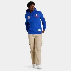 Mitchell & Ness Expos City Collection Pullover Hoodie / Royal Blue -Sports Fashion Clothing Store FPHD4987X MEXYPROYA expos city collection hoody E
