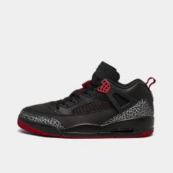 Jordan Spizike Low Black / Gym Red - Cool Grey