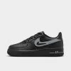 Nike Air Force 1 GS Cut Out Black / Cool Grey -Sports Fashion Clothing Store FQ2413 001 nike air force 1 gs black cool grey 4