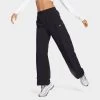Nike Sportswear Women's Woven Mid-Rise Pants Black / White