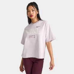 Nike Sportswear Women's Boxy Classic T-Shirt / Platinum Violet