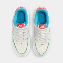 Nike Force 1 LV8 PS Pale Ivory / White - Picante Red -Sports Fashion Clothing Store FQ8351 110 nike air force 1 lv8 ps pale ivory white picante red 3