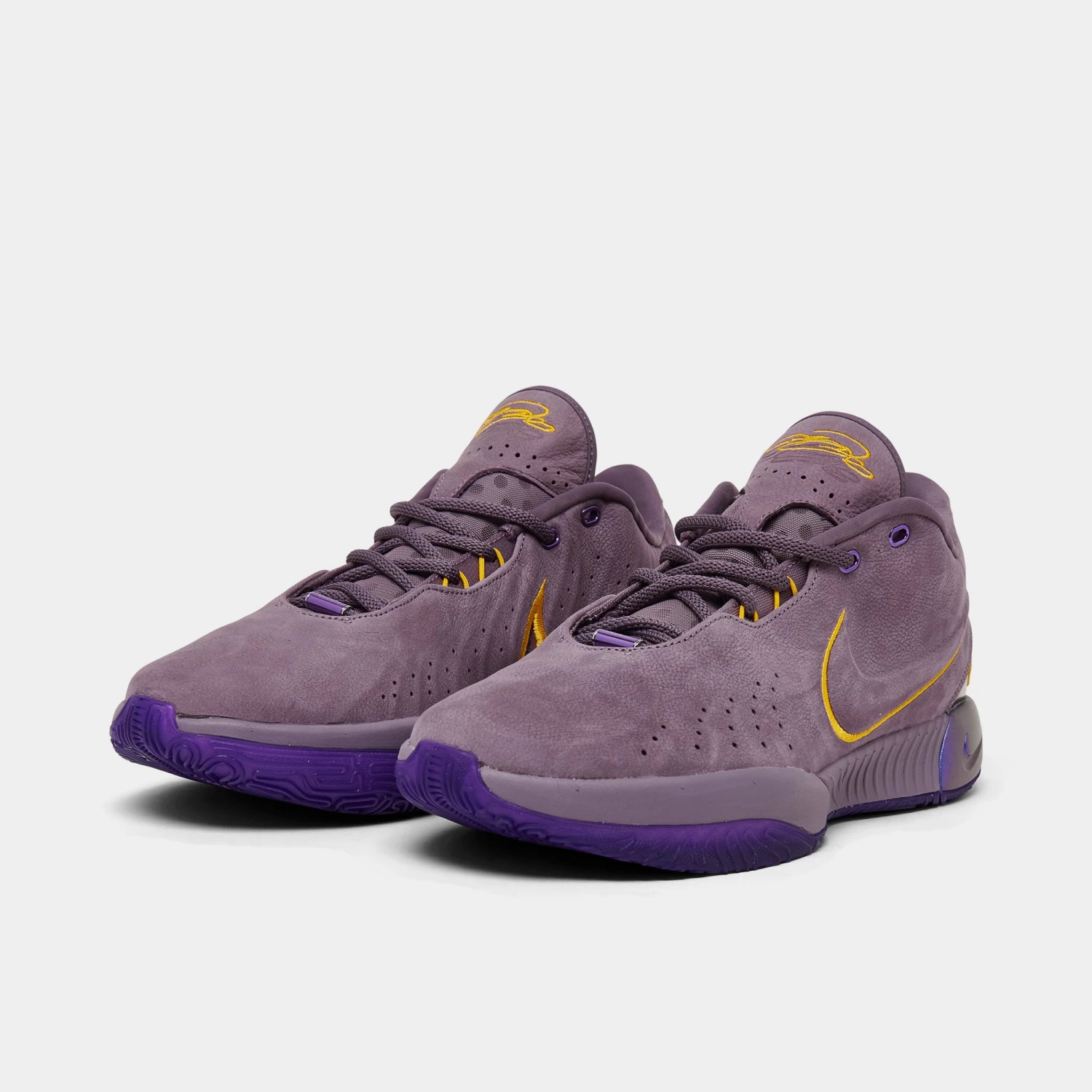 Nike LeBron 21 Violet Dust / University Gold 4 Nike LeBron 21 Violet Dust / University Gold - Image 2
