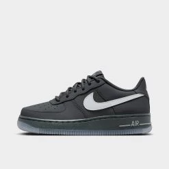 Nike Air Force 1 GS Anthracite / Reflect Silver - Cool Grey