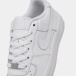 Nike Air Force 1 LE GS / White -Sports Fashion Clothing Store FV5951 111 nike air force 1 le gs white 3