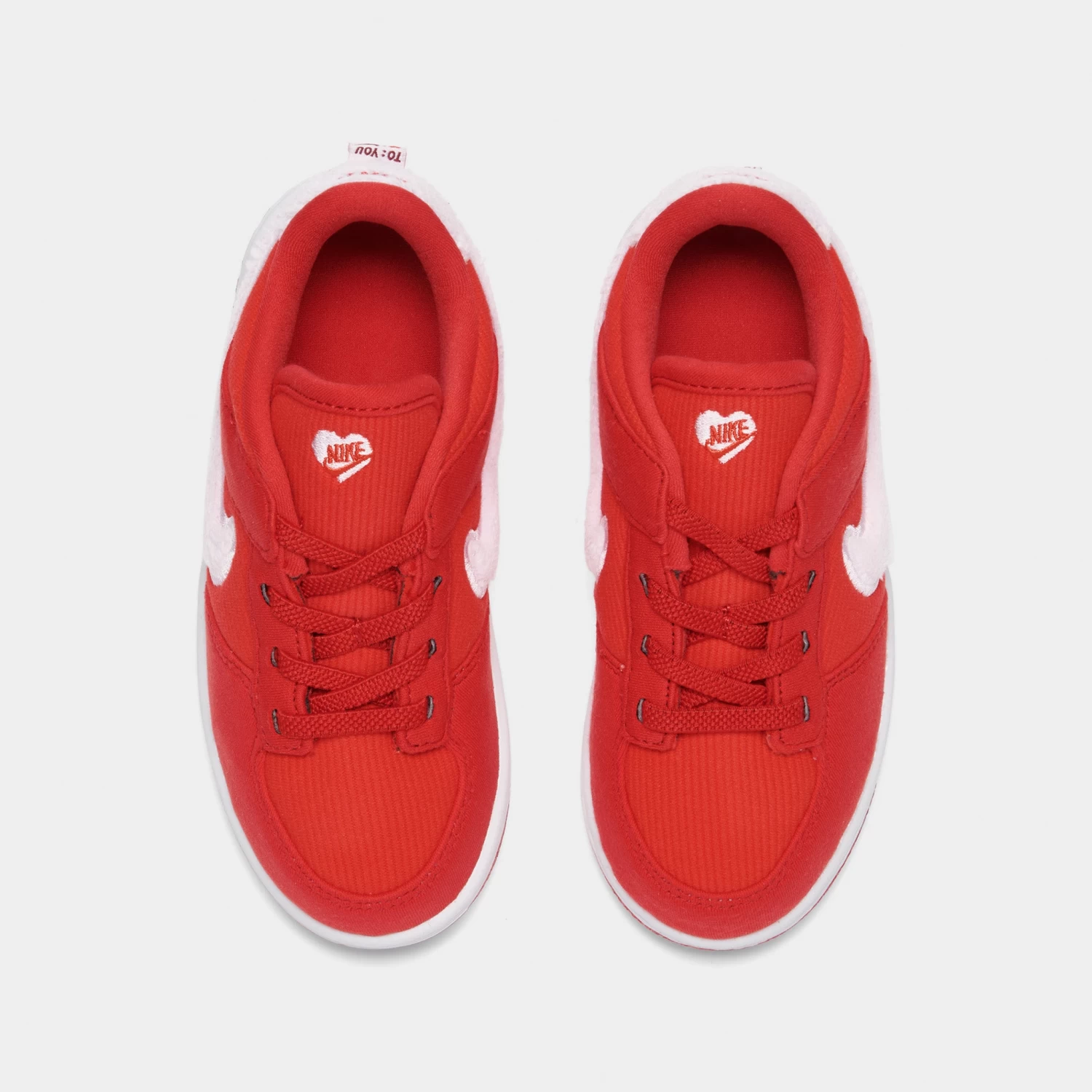 Nike Dunk Low TD Fire Red / Pink Foam - Light Crimson - Image 5