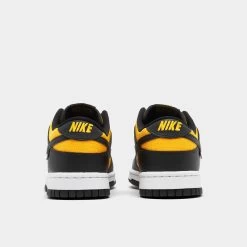 Nike Dunk Low Black / University Gold - White -Sports Fashion Clothing Store FZ4618 001 nike dunk low black university gold white 4