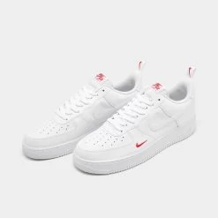 Nike Air Force 1 '07 JD White / White - University Red -Sports Fashion Clothing Store FZ7187 100 P2