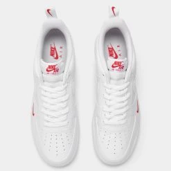 Nike Air Force 1 '07 JD White / White - University Red -Sports Fashion Clothing Store FZ7187 100 P5