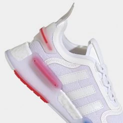 Adidas Originals Juniors' NMD_V3 White / White -Sports Fashion Clothing Store GZ4312100 adidas originals juniors nmd r1v3 white 3