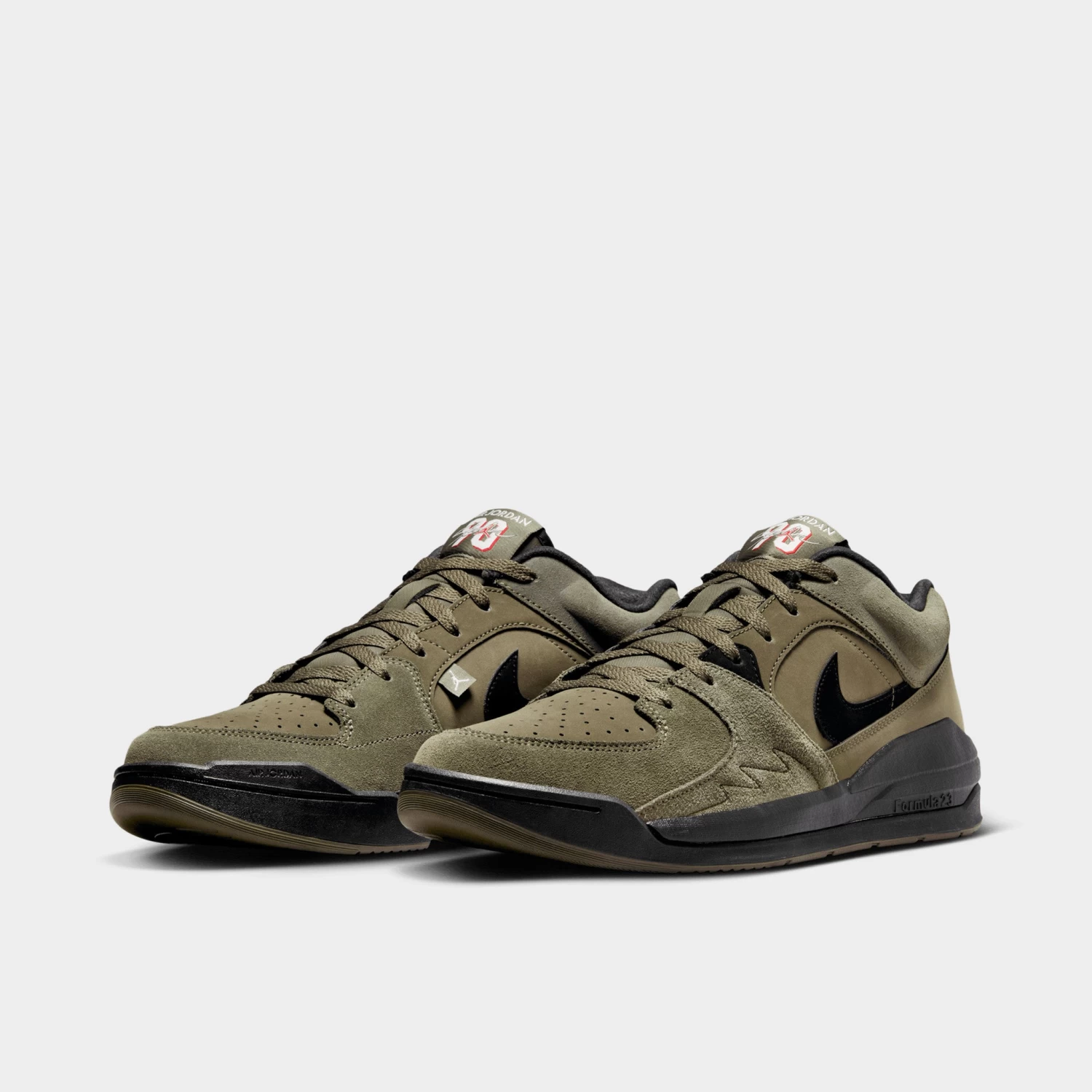 Jordan Stadium 90 Medium Olive / Black - University Red - Image 2