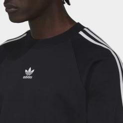 Adidas Originals Rekive Crewneck / Black -Sports Fashion Clothing Store HK7344 adidas essential crewneck black E