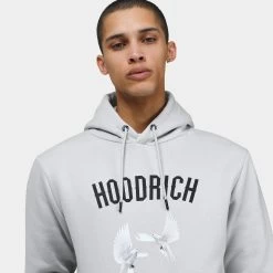 Hoodrich OG Take Flight Pullover Hoodie Harbor Mist / Black - Tangerine -Sports Fashion Clothing Store HR 0124 0119 hoodrich og take flight pullover hoodie harbor mist set B
