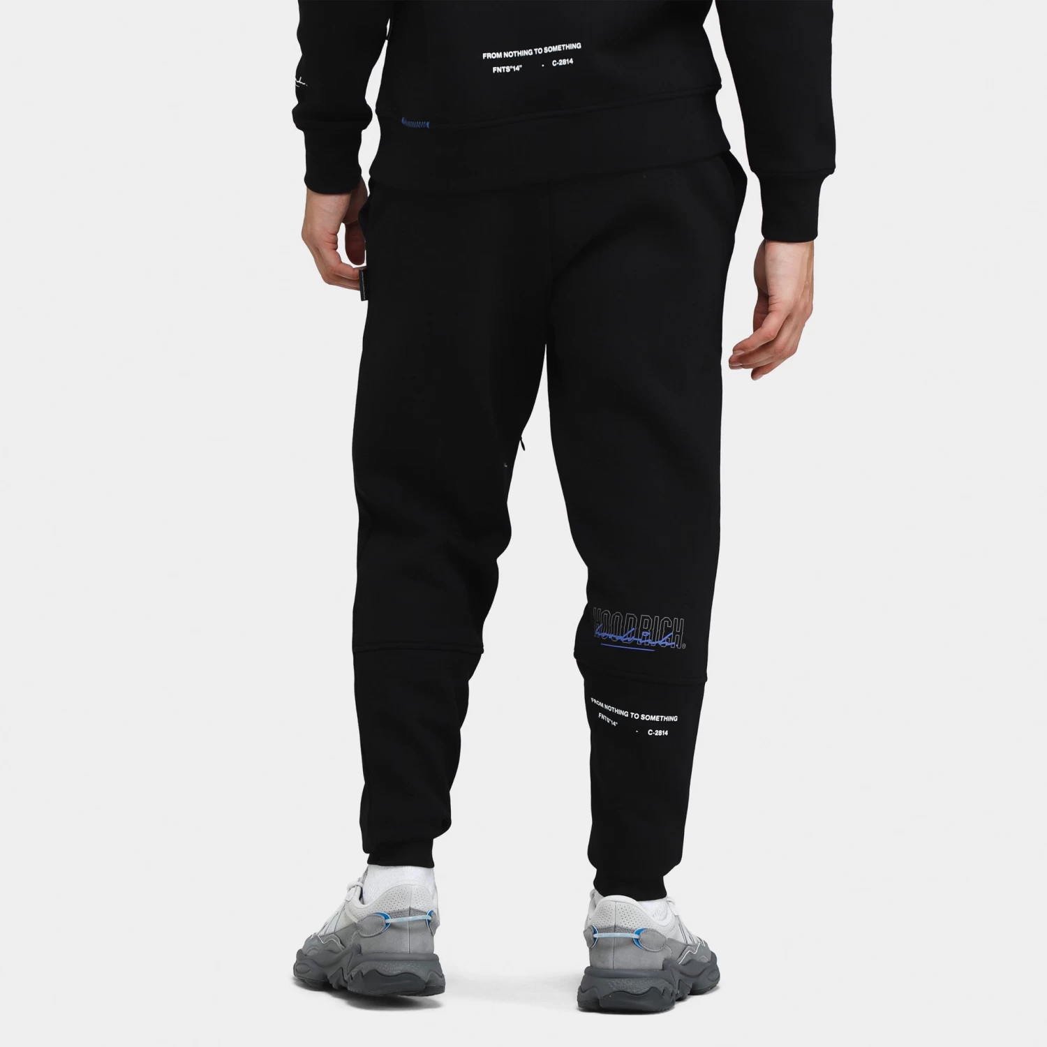 Hoodrich OG Blend V3 Joggers Black / Camo - Dazzling Blue - Image 2