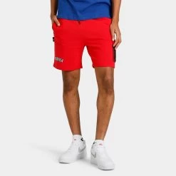 Hoodrich OG Build Cargo Shorts / Mars Red
