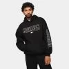 Hoodrich OG Zenith Oversized Pullover Hoodie Black / White - Gold