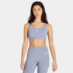 Adidas Women's TLRD Move High Support Bra / Silver Violet