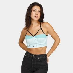 Reebok X Cardi B Women’s Bralette / Whisper Blue