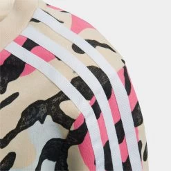 Adidas Originals Kids' Animal Print Crew Set Sand Strata / Multicolour -Sports Fashion Clothing Store IB8579 270 M6