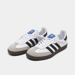 Adidas Originals Children's Samba OG Cloud White / Core Black - Gum -Sports Fashion Clothing Store IE3677 100 P2