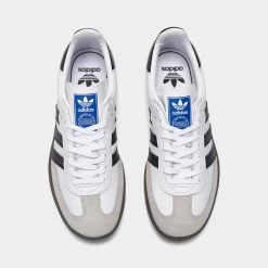 Adidas Originals Children's Samba OG Cloud White / Core Black - Gum -Sports Fashion Clothing Store IE3677 100 P5