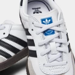 Adidas Originals Infants' Samba OG Cloud White / Core Black - Gum -Sports Fashion Clothing Store IE3679 100 P3