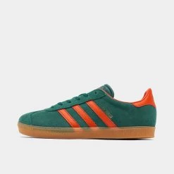 Adidas Originals Juniors' Gazelle Collegiate Green / Preloved Red - Gum