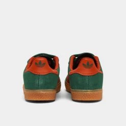 Adidas Originals Infants' Gazelle Collegiate Green / Preloved Red - Gum -Sports Fashion Clothing Store IE8706 adidas infants gazelle collegiate green preloved red 4