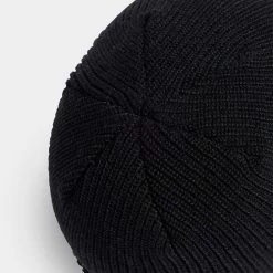 Adidas Originals Adicolor Short Beanie / Black -Sports Fashion Clothing Store IL8441 adidas short beanie black D