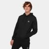 Adidas Originals Trefoil Essentials Pullover Hoodie / Black -Sports Fashion Clothing Store IM4522 adidas originals essential pullover hoodie black A