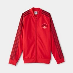 Adidas Originals Junior Boys' Varsity Superstar Track Jacket / Better Scarlet