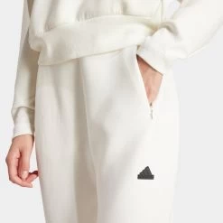 Adidas Women's Z. N. E. Pants / Off White -Sports Fashion Clothing Store IS3912 adidas womens z n e pants off white D