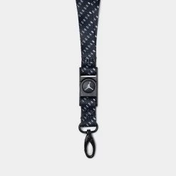 Jordan Premium Printed Reversible Lanyard Black / Cardinal Red - Sail -Sports Fashion Clothing Store J.100.8289.043.NS jordan premium printed reversible lanyard black 2