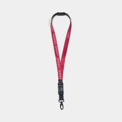 Jordan Premium Printed Reversible Lanyard Black / Cardinal Red - Sail -Sports Fashion Clothing Store J.100.8289.043.NS jordan premium printed reversible lanyard black 3
