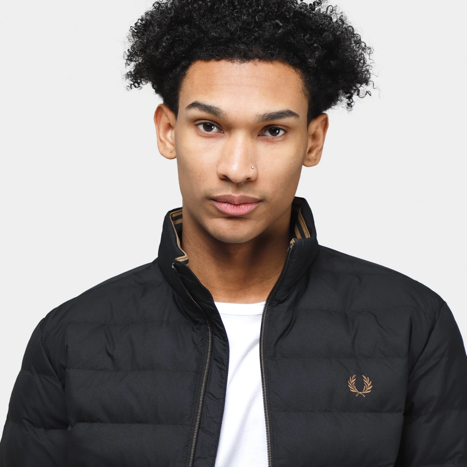 Fred Perry Insulated Jacket / Black 5 Fred Perry Insulated Jacket / Black - Image 3