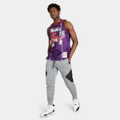 Mitchell & Ness NBA Toronto Raptors Vince Carter Swingman Jersey / Purple -Sports Fashion Clothing Store JDSports April182023 Model0663